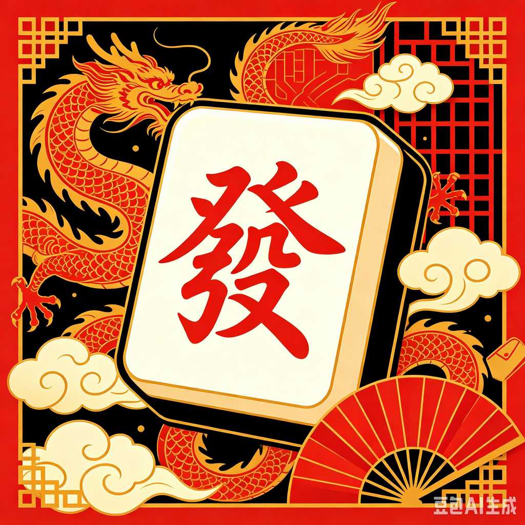 indoor leisure game mahjong set