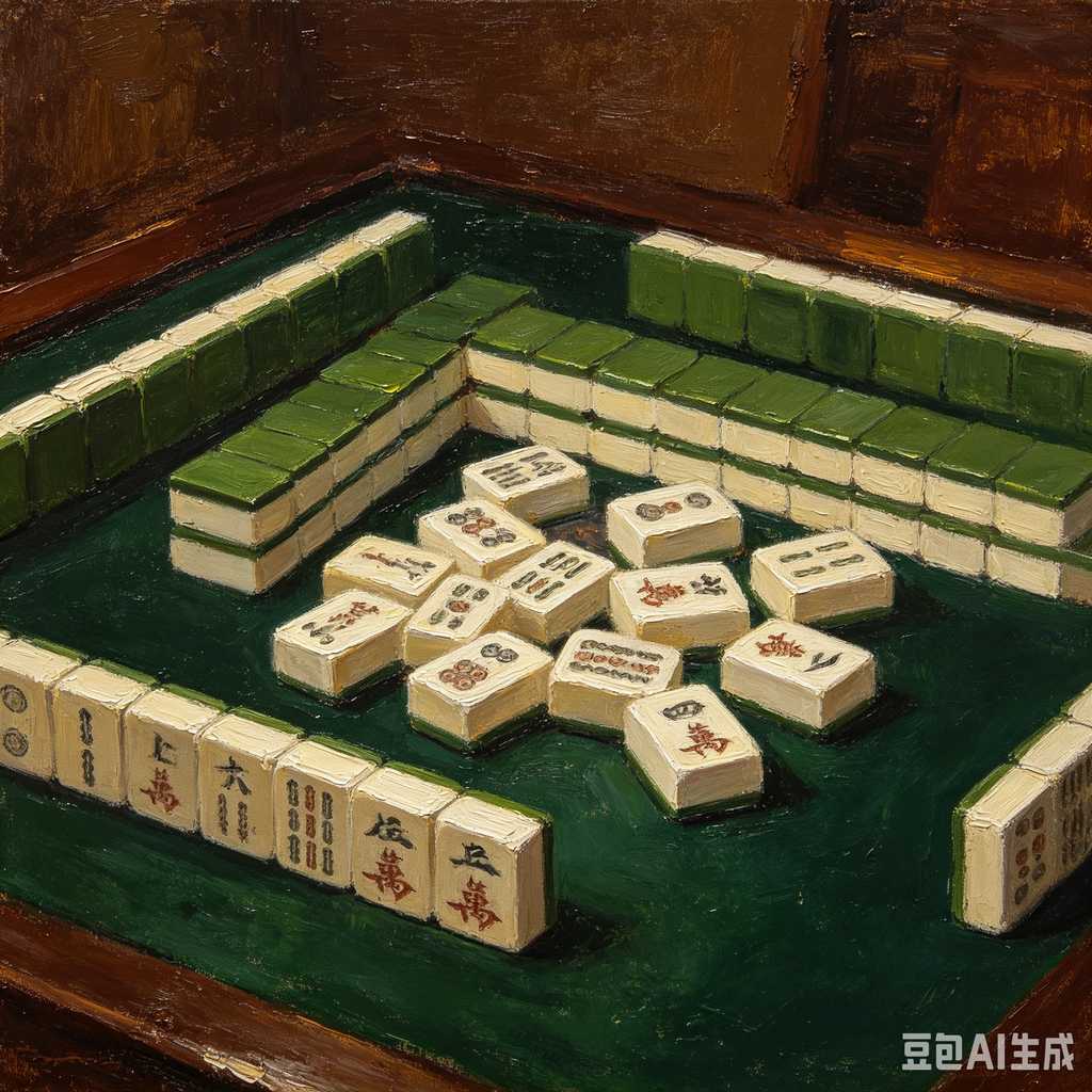 small size mahjong set for travel